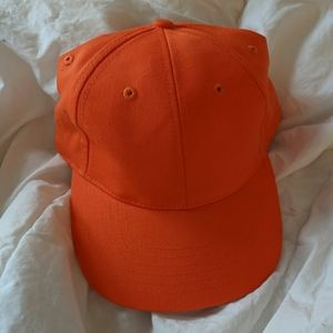 Hunter orange baseball Cap